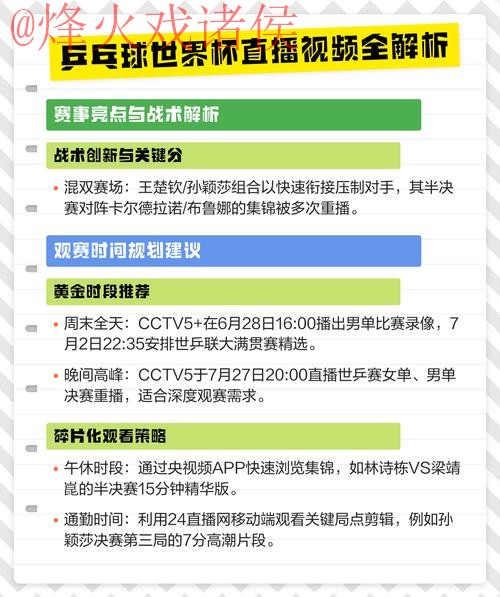 官方渠道保障：世界杯直播安全攻略